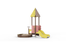 Piaskownica ze zjeżdżalnią "Ewa" 