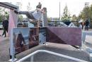 VAULT L skośny blok parkourowy 