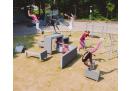 VAULT M skośny blok parkourowy